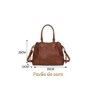 BOLSA PAVÃO DE OURO