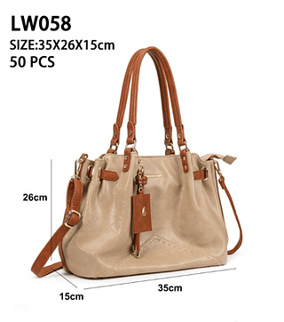 LW058 BOLSA PAVÃO DE OURO