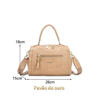 BOLSA PAVÃO DE OURO