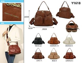 BOLSA PAVÃO DE OURO