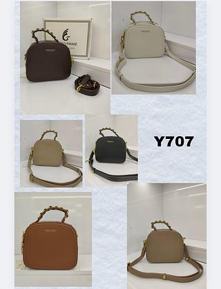 BOLSA PAVÃO DE OURO (ALÇA TECIDO)