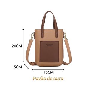 BOLSA PAVÃO DE OURO