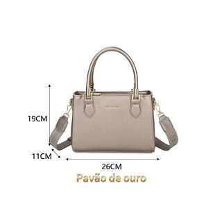 BOLSA PAVÃO DE OURO