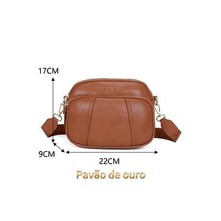 BOLSA PAVÃO DE OURO