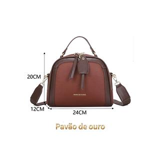 BOLSA PAVÃO DE OURO