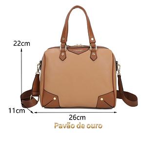 BOLSA PAVÃO DE OURO