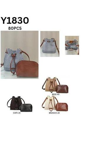 BOLSA PAVÃO DE OURO