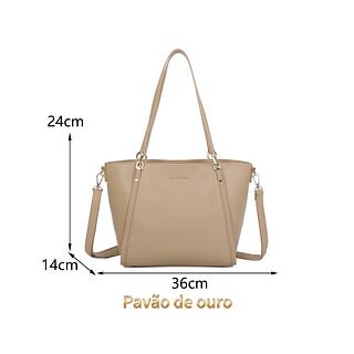 BOLSA PAVÃO DE OURO