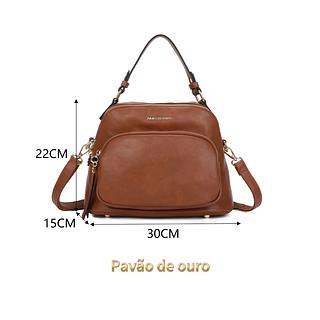 BOLSA PAVÃO DE OURO