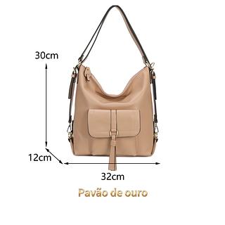 MOCHILA PAVÃO DE OURO