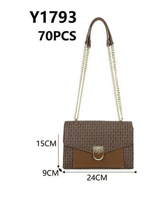 Y1793 BOLSA PAVÃO DE OURO