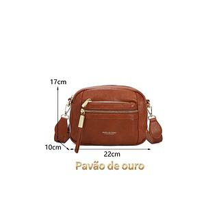 BOLSA PAVÃO DE OURO