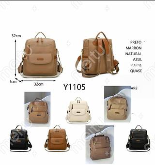 MOCHILA PAVÃO DE OURO EM PU