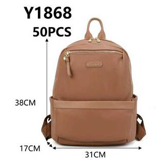 Y1868 MOCHILA PAVÃO DE OURO(PU)