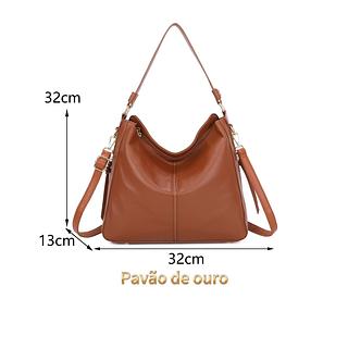 BOLSA PAVÃO DE OURO