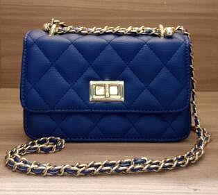 BOLSA PEQUENA PAVÃO DE OURO