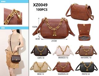 BOLSA PAVÃO DE OURO