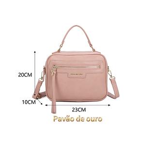 BOLSA PAVÃO DE OURO