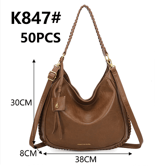 K847 BOLSA PAVÃO DE OURO