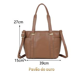 BOLSA PAVÃO DE OURO