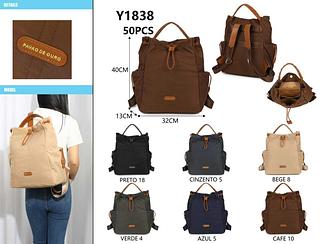 MOCHILA PAVÃO DE OURO