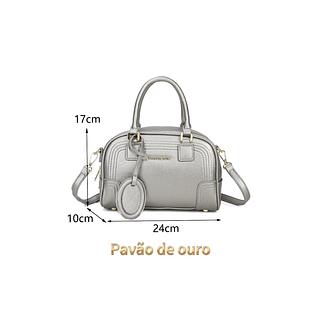 BOLSA PAVÃO DE OURO