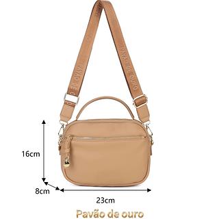 BOLSA PAVÃO DE OURO