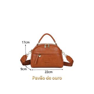 BOLSA PAVÃO DE OURO