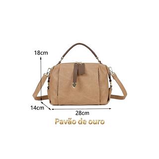 BOLSA PAVÃO DE OURO