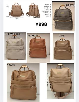 MOCHILA PAVÃO DE OURO