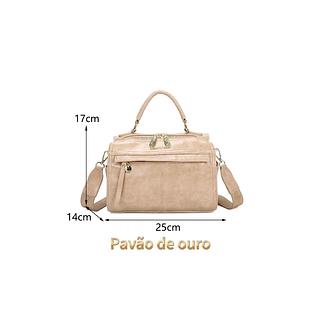 BOLSA PAVÃO DE OURO