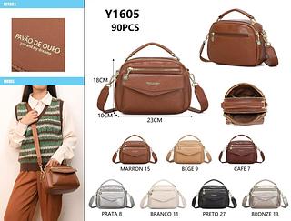 BOLSA PAVÃO DE OURO